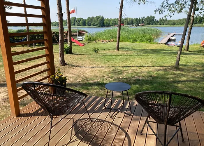 Makosieje Resort - Komfortowy Domek 30M Od Jeziora,Ogrzewanie,Wi-Fi,Widok Na Jezioro