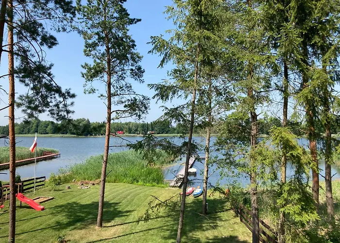Makosieje Resort - Komfortowy Domek 30M Od Jeziora,Ogrzewanie,Wi-Fi,Widok Na Jezioro